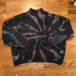 Pacsun Mock Neck Dyed Sweatshirt